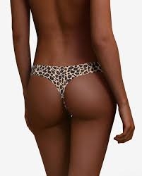 CHANTELLE TANGA  S/COSTURAS  C11D90-B16 C.LEOP/GRIS
