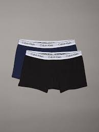 CALVIN KLEIN  BOXER  NIÑO  NEGRO/AZUL  B70B700490  OSR  T.10/12