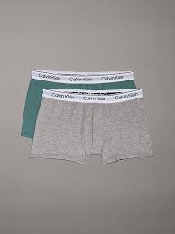 CALVIN  KLEIN  BOXER  NIÑO   GRIS/VERDE B70B700490  OUD  T.110/12