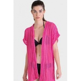 MASSANA VESTIDO  M/C  PLAYERA  L237412  C. FUXIA   T.U