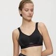 TRIUMPH SUJETADOR DEPORTIVO  TRIACTION  CARDIO FLOW  N01 EX  C.NEGRO T.100/C