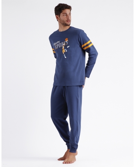 DISNEY  PIJAMA HOMBRE   M/L  P/L  60689  C.AZUL  T, L