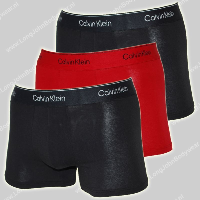 CALVIN KLEIN BOXER PACK/3 ALG NB4078A QVV NG/RJ/NG T.MD