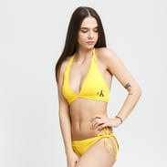 CALVIN  KLEIN  BIKINI   COMPLETO HALTER NECK TRIANGE  AMARILLO  KWOKWO1306ZGM  T.L/G