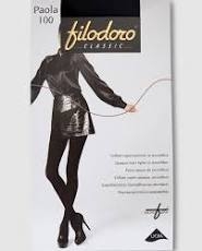 FILODORO PANTY OPACO PAOLA 100 den MICROFIBRA 113554 NEGRO T.MD-3