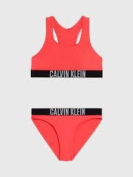 CALVIN KLEIN  BIKINI COMPLETO NIÑA  KYOKY00085 C. ROSA T.10/12