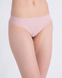 CALVIN KLEIN TANGA  PACK-3  INVISIBLE/MICROFIBRA   QD3558E  C. PIEL  T. L