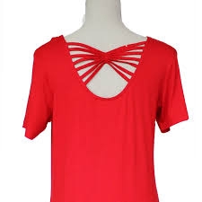 PASTUNETTE BEACH VESTIDO M/C  CUELLO REDONDO 16201-102-2  ROJO T.M