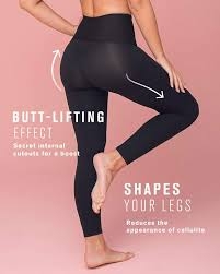 LEONISA ACTIVE  LEGGING  CONTROL  ABDOMEN 012916   NEGRO  T.L