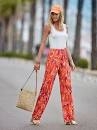 JANIRA PANTS LOO SUNSET BRUSH  1025460  C.ESTAMP/NARANJA   T.XL