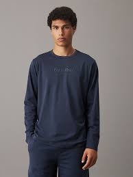 CALVIN KLEIN  SUDADERA HOMBRE  M/L  NM2708E PPK  AZUL T.M