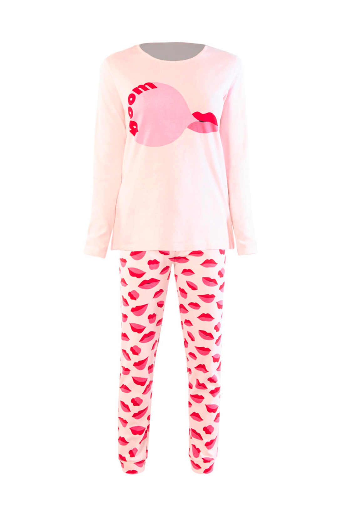 VERDISSIMA  PIJAMA MUJER  M/L  KS12  C.ROSA  T.L