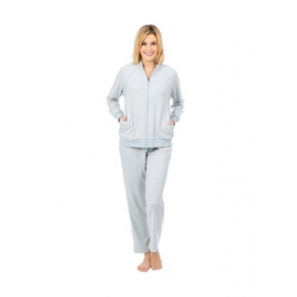 LOHE CHANDAL CREMALLERA COMPLETO MUJER Y221508 AZUL/GRIS T.MD