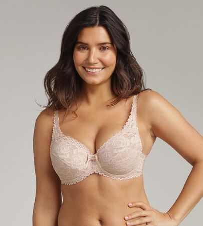 PLAYTEX  SUJETADOR C/A  ENCAJE P0DC8  C.PIEL  105/D