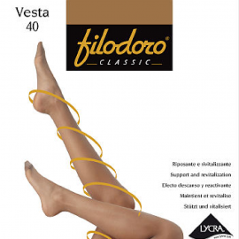 FILODORO PANTY DESCANSO SEMI-TRANSPARENTE MATE 40den VESTA 113495 PLAYA T.XL-5