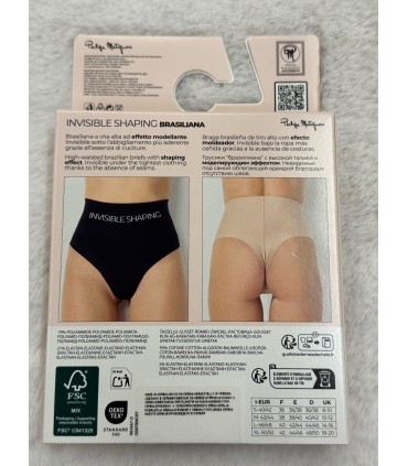 PHILIPPE MATIGNON TANGA BRASILEÑA TIRO ALTO S/COSTURAS INV. A013398 PIEL T.MD