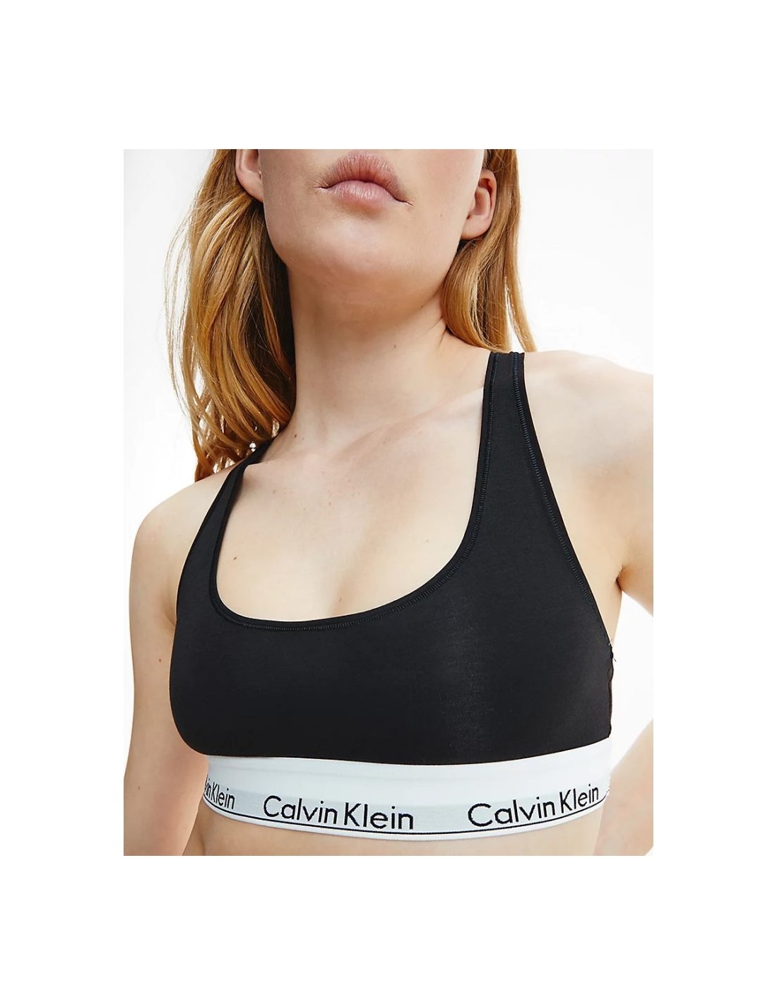 CALVIN KLEIN BRALETTE ALG F3785E 6WA NEGRO T.L/G