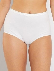 PLAYTEX BRAGUITAS PACK/2 ALG P0AZL BLANCO T.46/XL