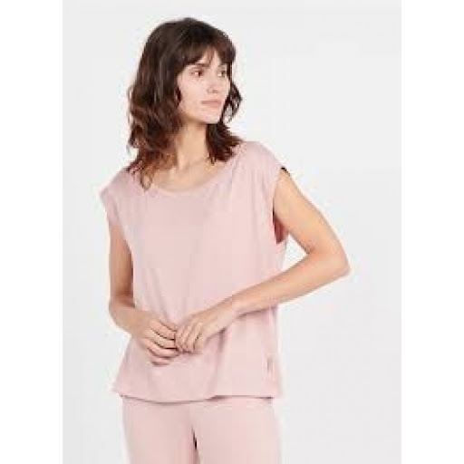 CALVIN  KLEIN  CAMISETA MUJER M/C  QS6794E - FTW  C.MALVA  T.M