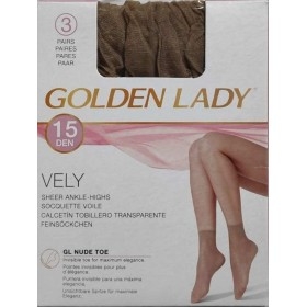 GOLDEN LADY MINI REPOSE 1U 40den 2pares NEGRO T.M/L